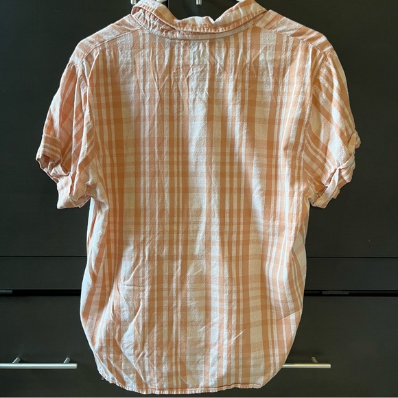 Button Up Plaid Blouse - Picture 4 of 6